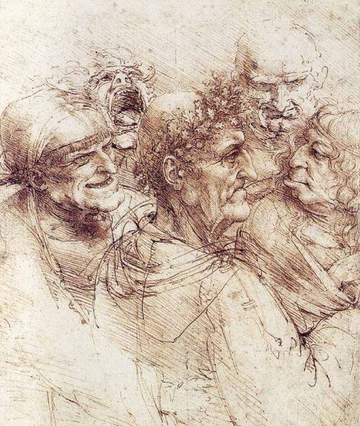 Рисунки Леонардо да Винчи