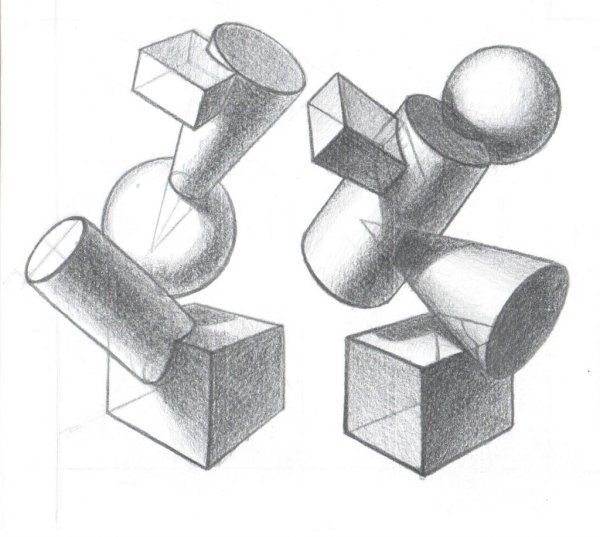 Врезки геометрических фигур МАРХИ