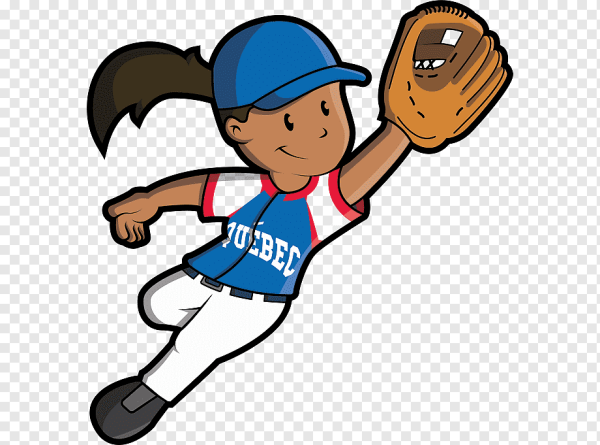 Мультяшный бейсболист