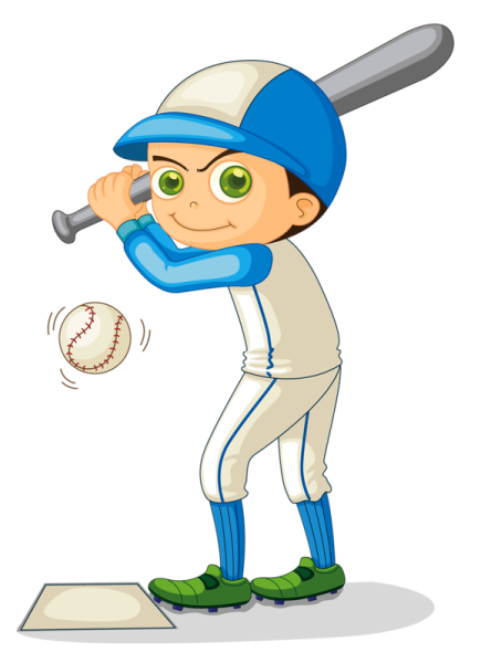 Бейсболист с битой