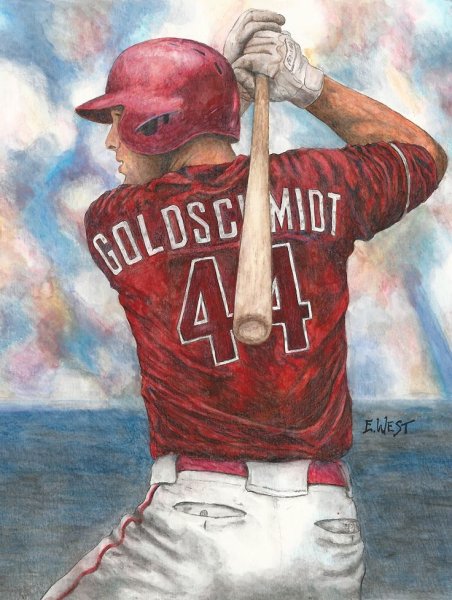 Бейсболист вектор