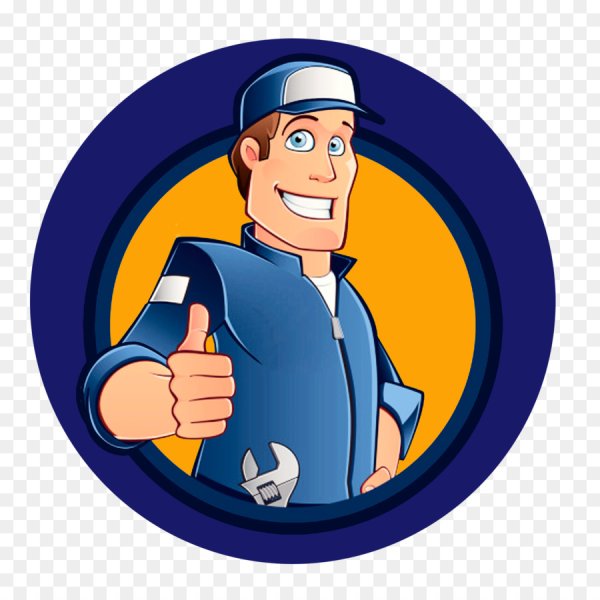 Автомеханик мультяшный