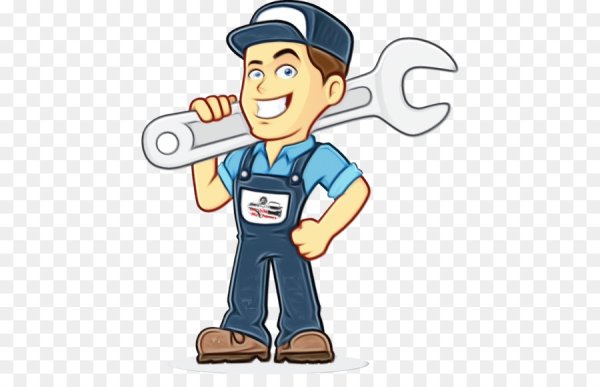 Автомеханик без фона