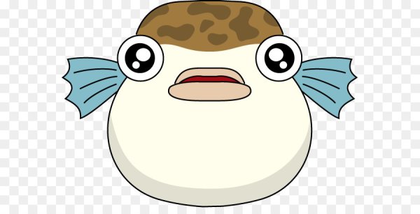 Рыба фугу эскиз