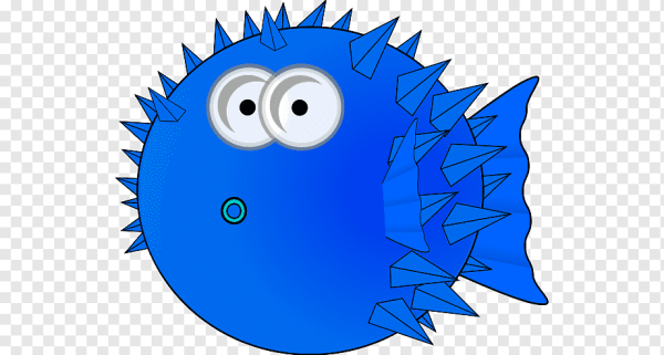 Рыба фугу анимация