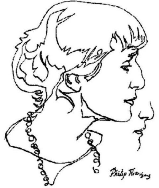 Анна Ахматова профиль