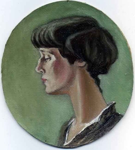 Анна Ахматова рисунок