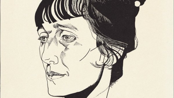 Портрет Анны Ахматовой Графика