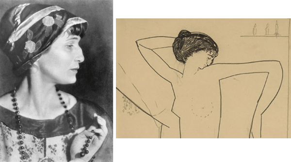 Ю.Анненков. Анна Ахматова. 1921