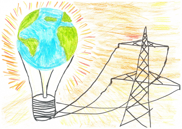 Рисунок на тему энергия