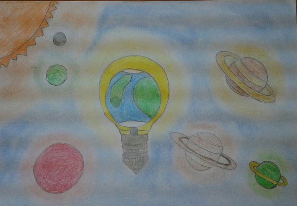 Энергия будущего рисунки Россети