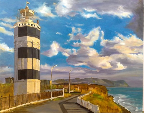 Анапский Маяк Анапа картина