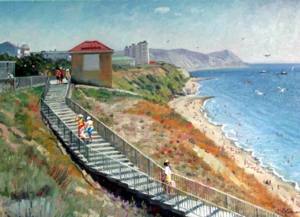 Анапский Маяк картина