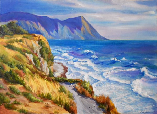 Морской пейзаж Анапа