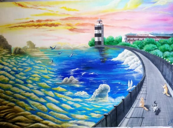 Анапа Маяк рисунок