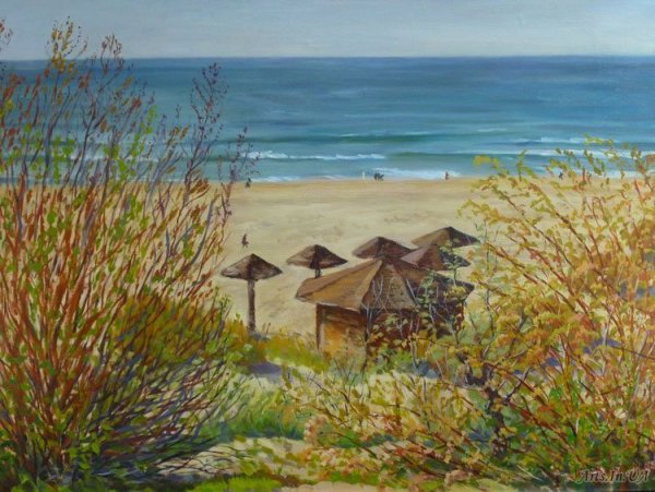 Морской пейзаж Анапа