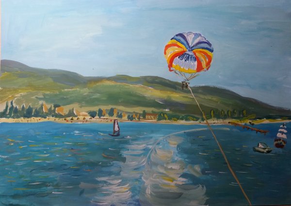 Анапа рисунок детский