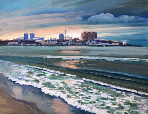 Морской пейзаж Анапа