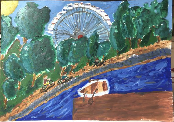 Анапа рисунки детей