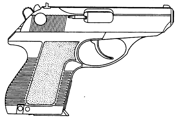 Пистолет ПСМ чертежи