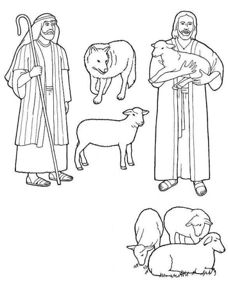 Фигурки Марии и Иосифа для вертепа