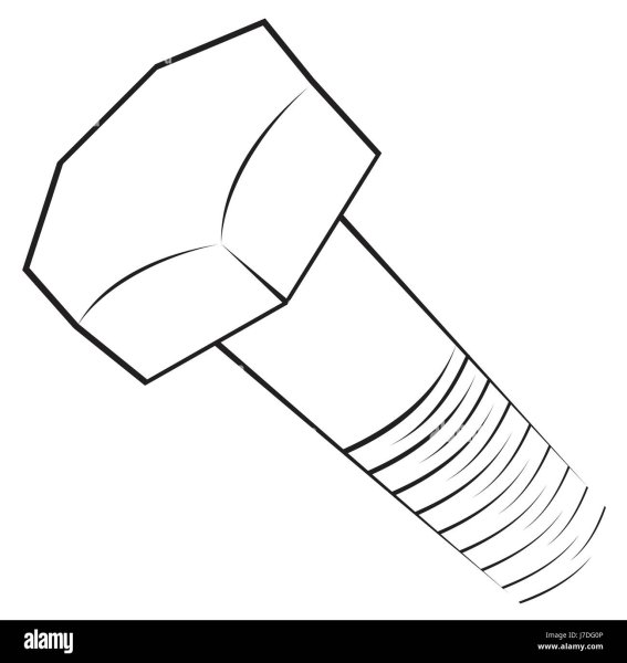 Трафарет болт