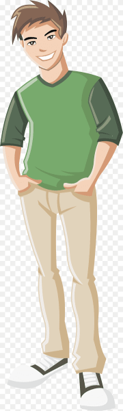 Мультяшный парень