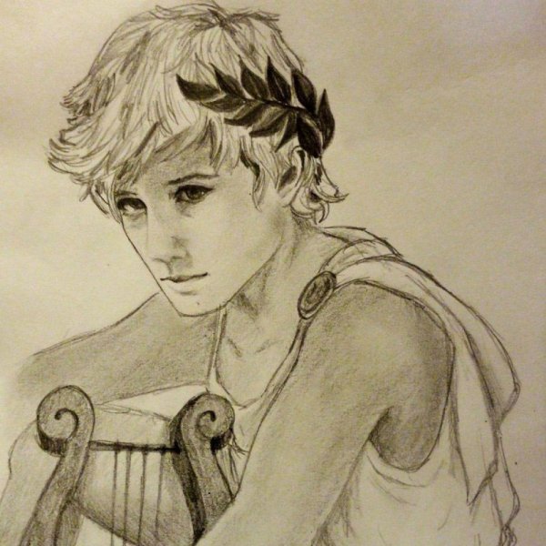 Парень рисунок