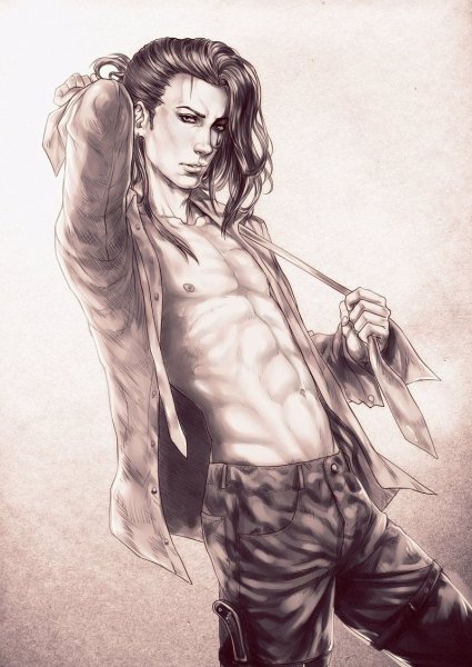 Мужчина арт