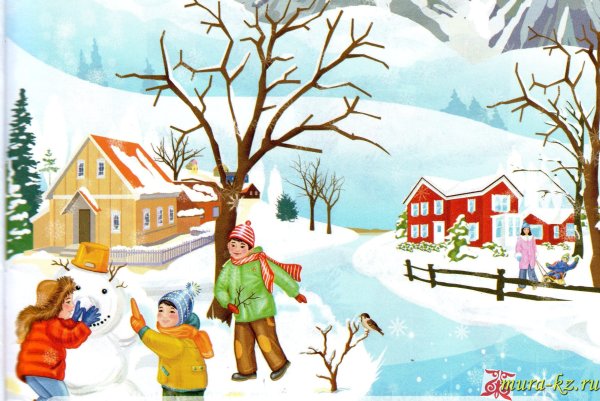 Кыш рисунок для детей