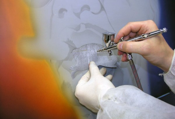 Нанесение аэрографии