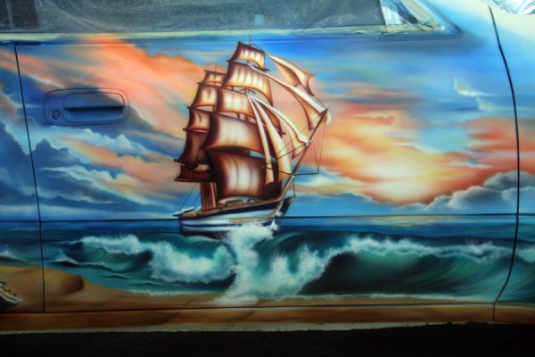 Аэрография техника рисования