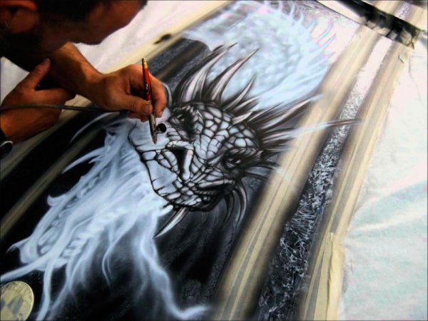 Артем Шабовта аэрография