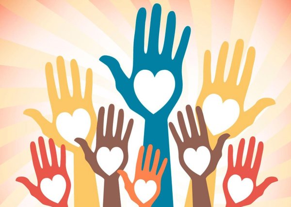 Благотворительность рисунок
