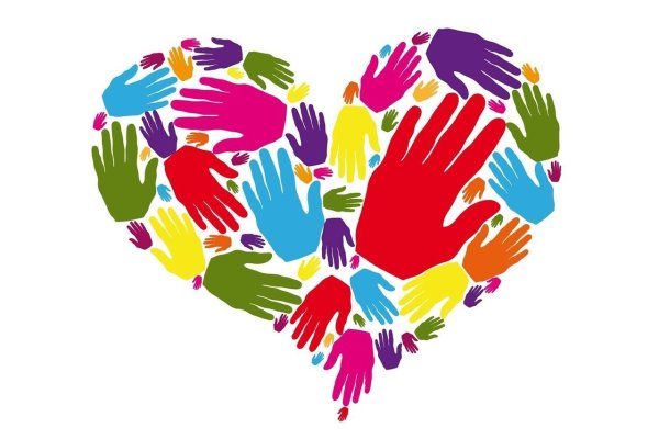 Разноцветные ладошки