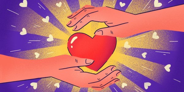 Благотворительность иллюстрация