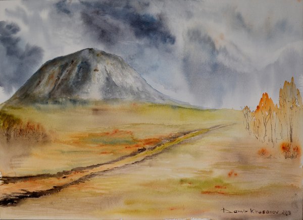 Шихан Торатау рисунок