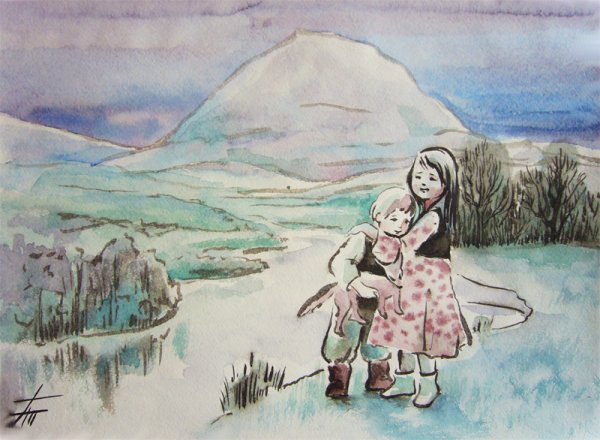 Гора Торатау картина