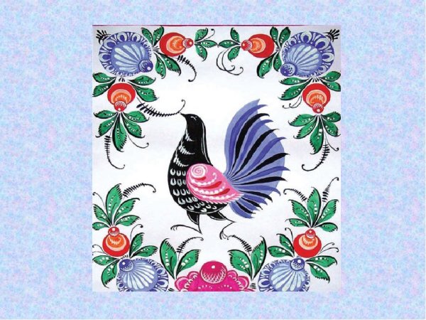 Городецкая птица