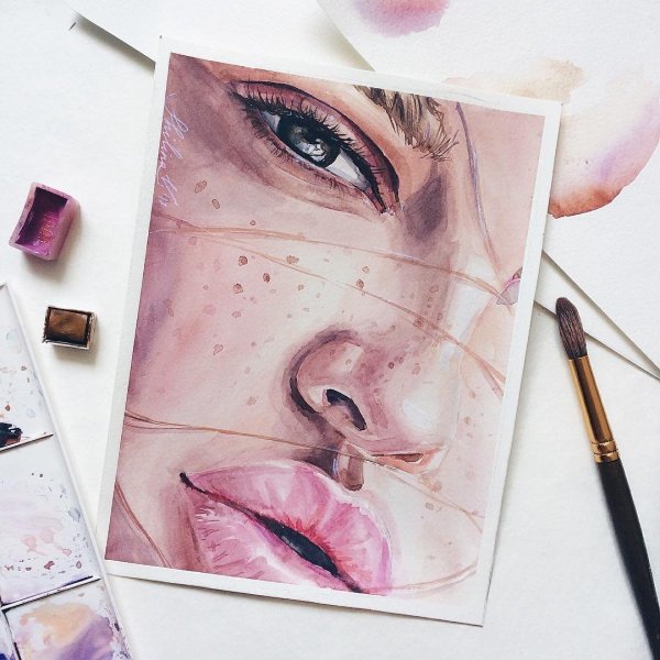 Рисунки в скетчбук в стиле