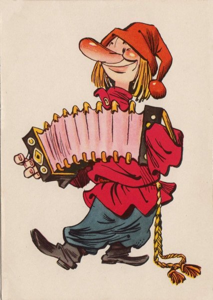 Петрушка рисунок