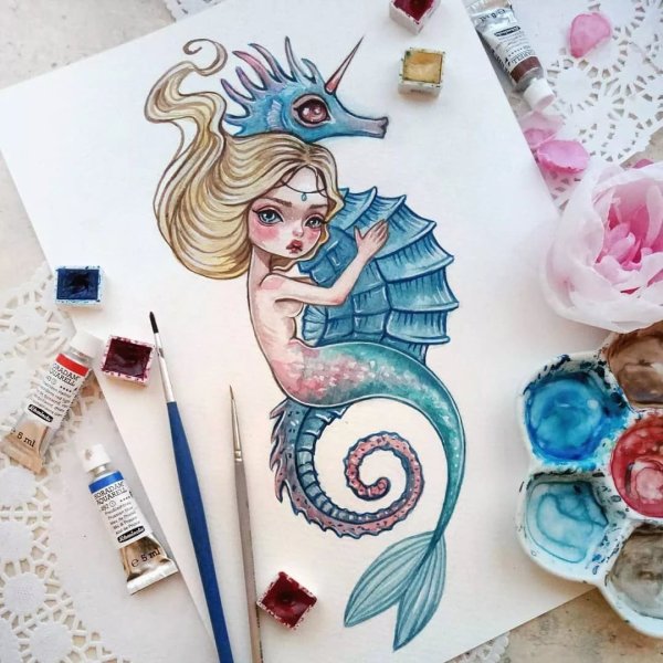 Рисунки для срисовки в скетчбук