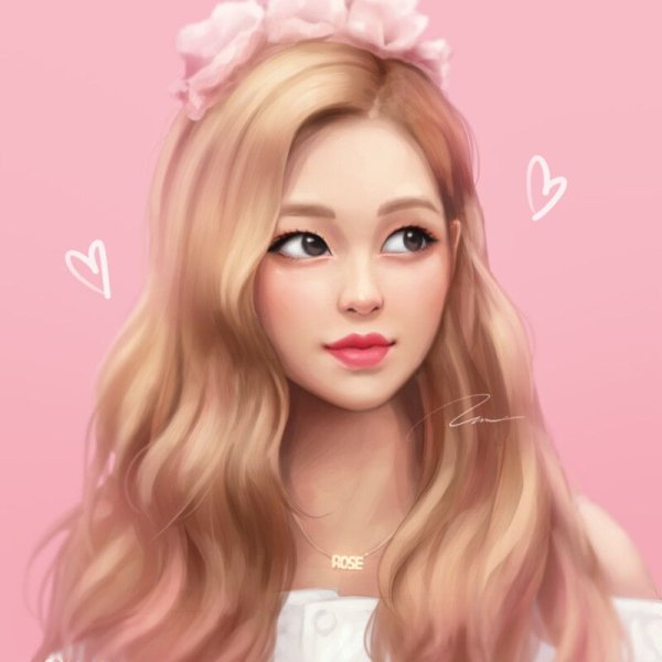 Арт Розэ блэкпинк