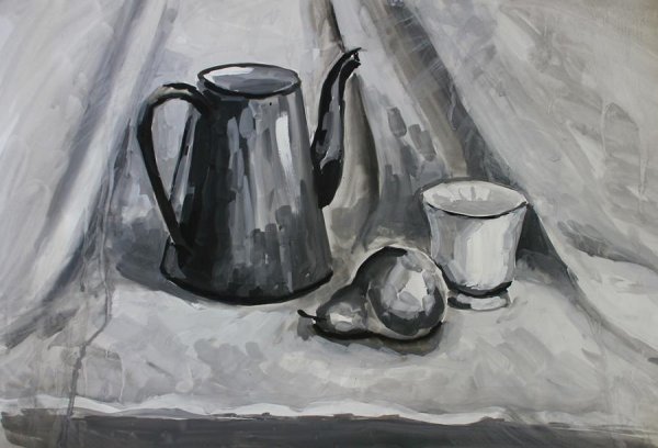 Гризайль Академической живописи