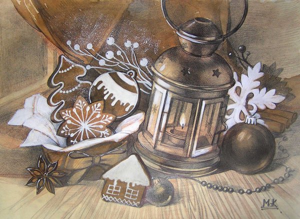 Гризайль Репинка