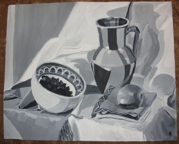 Стиль гризайль в живописи