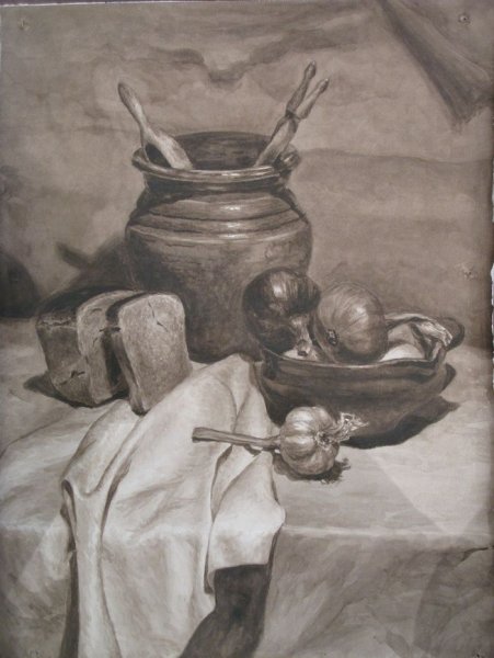 Картины гризайль Андре Бове