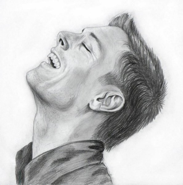 Натурщик Академии Глазунова голова