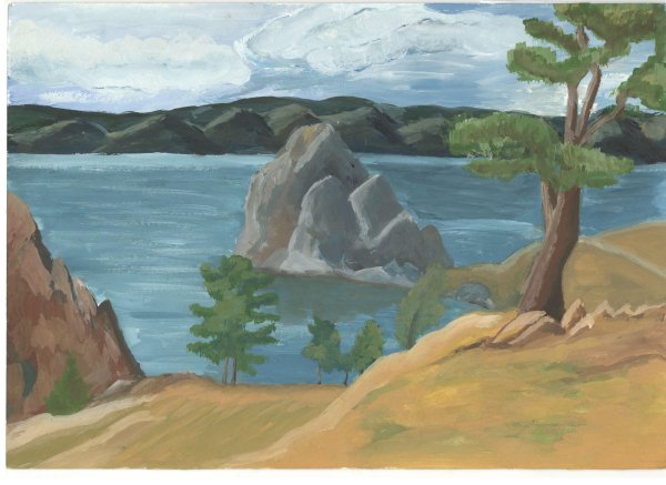 Пейзаж мир заповедной природы