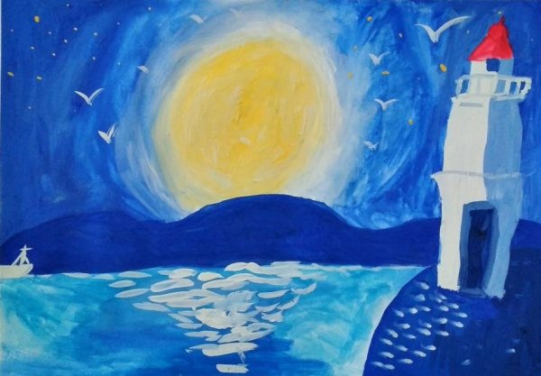 Приморский край рисунки детей